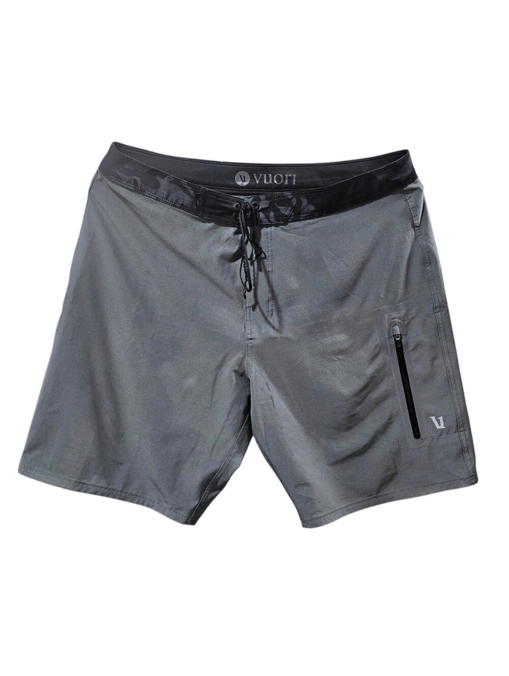 Vuori Gray Infinity Boardshorts Swim Trunks Size 32